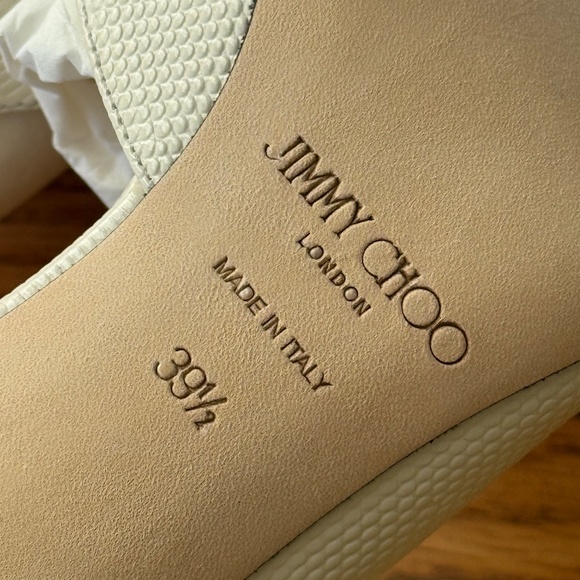 Jimmy Choo Heels Lilith 85 Milk Size EU 39 5 US 9 - Picture 5 of 10